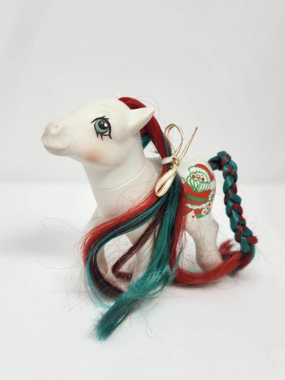 Vintage G1 My Little Pony Christmas Merry treats Pony Santa Claus Holiday Pony
